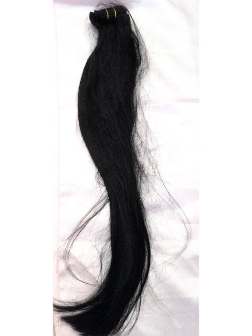 Black Hair Extensions Weave 7PC Bundle Lot Gyaru Aesthetic NWT Human Remy Hair